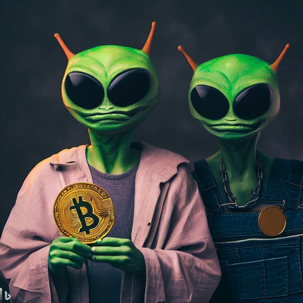 Aliens Exist. And They Use Cryptocurrency 