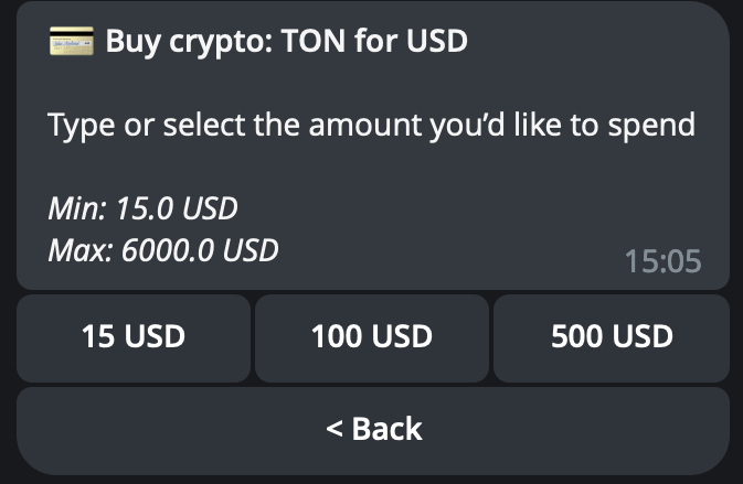 چگونه از طریق یک ربات تلگرام TonCoin را خریداری کنیم؟