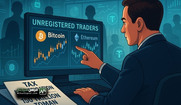 افشای فعالیت ۳۵۰ نفر در بازار ارزدیجیتال با گردش مالی ۱۵۰ همت